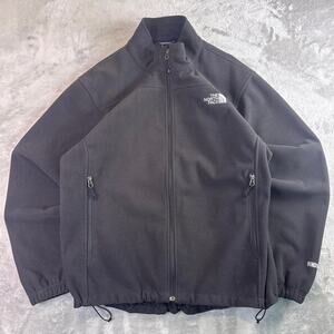 The North Face WindWall Soft Shell Jacket Black Full Zip Men’s Large